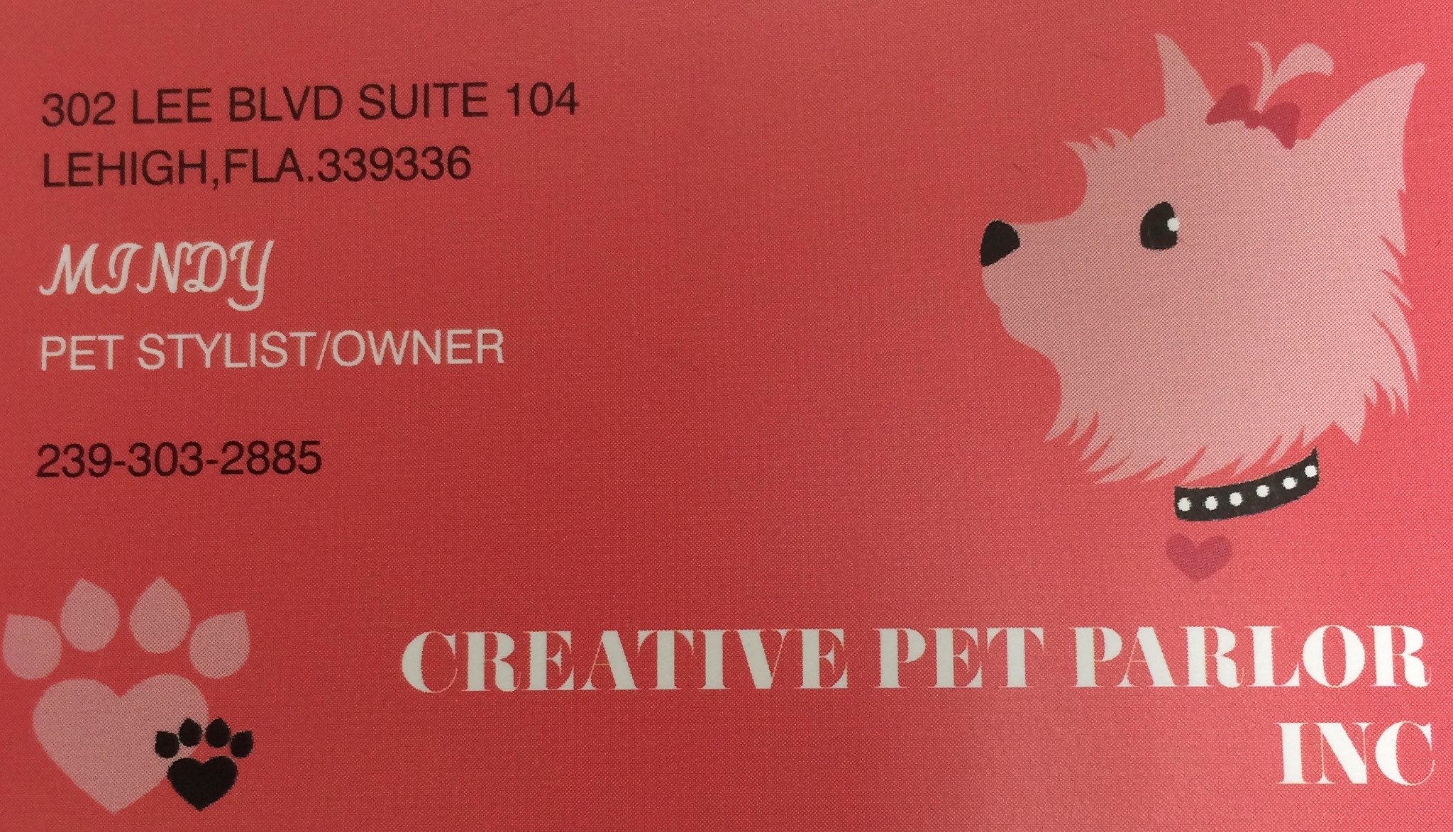 Creative Pet Parlor logo