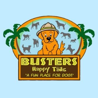 Buster's Happy Tails logo